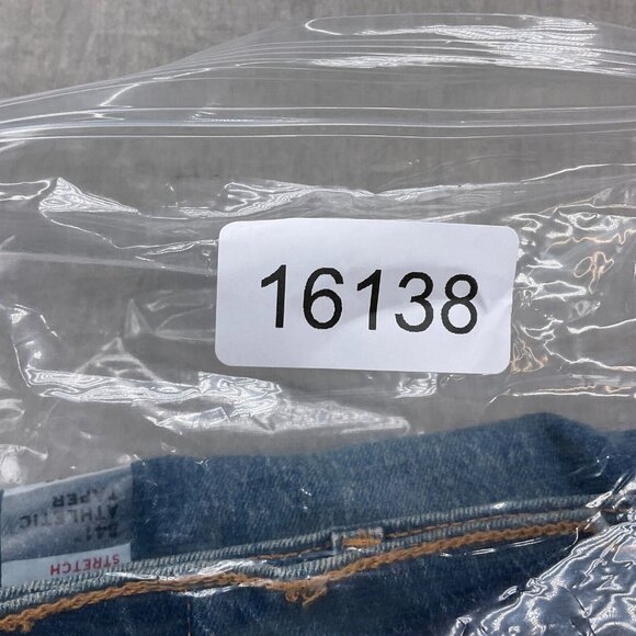 Levis 541 Jeans Men 38W x 32L Blue PC9-18181-0457 Distressed Cotton Stretch - Picture 14 of 14